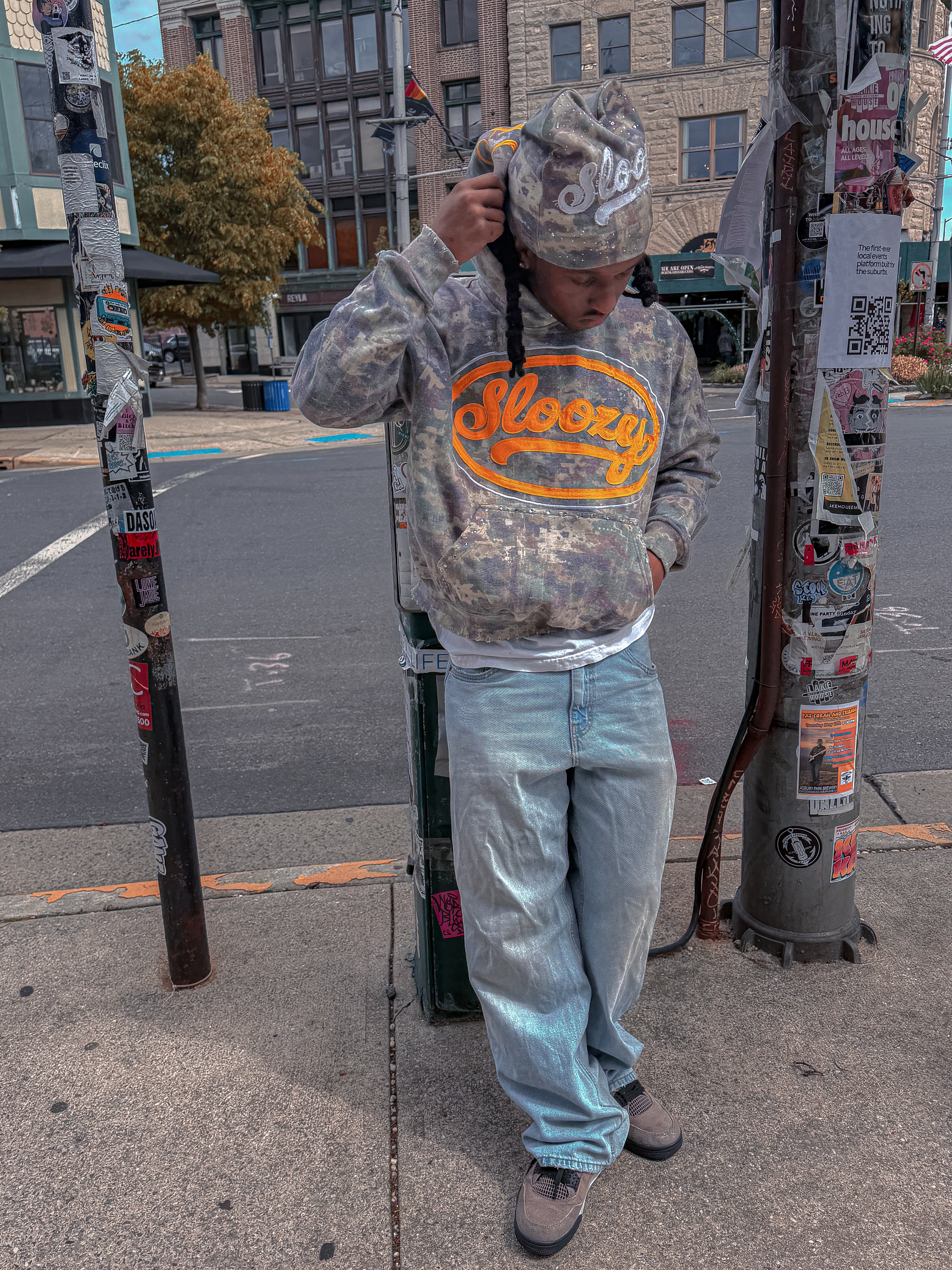 Sloozy Camo Hoodie