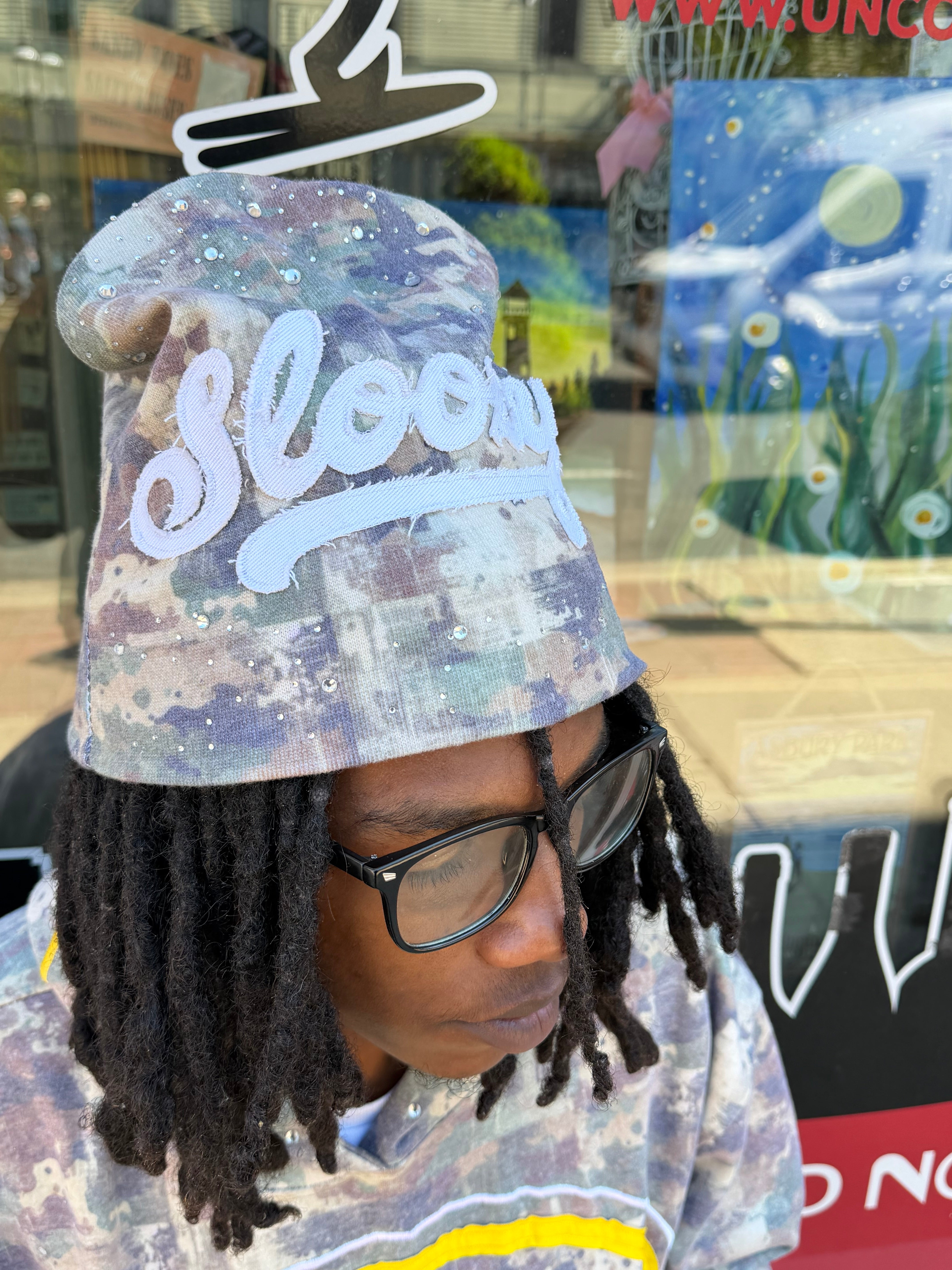 SLOOZY CAMO BEANIE